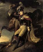 Theodore Gericault The Wounded Officer of the Imperial Guard Leaving the Battlefield oil painting
